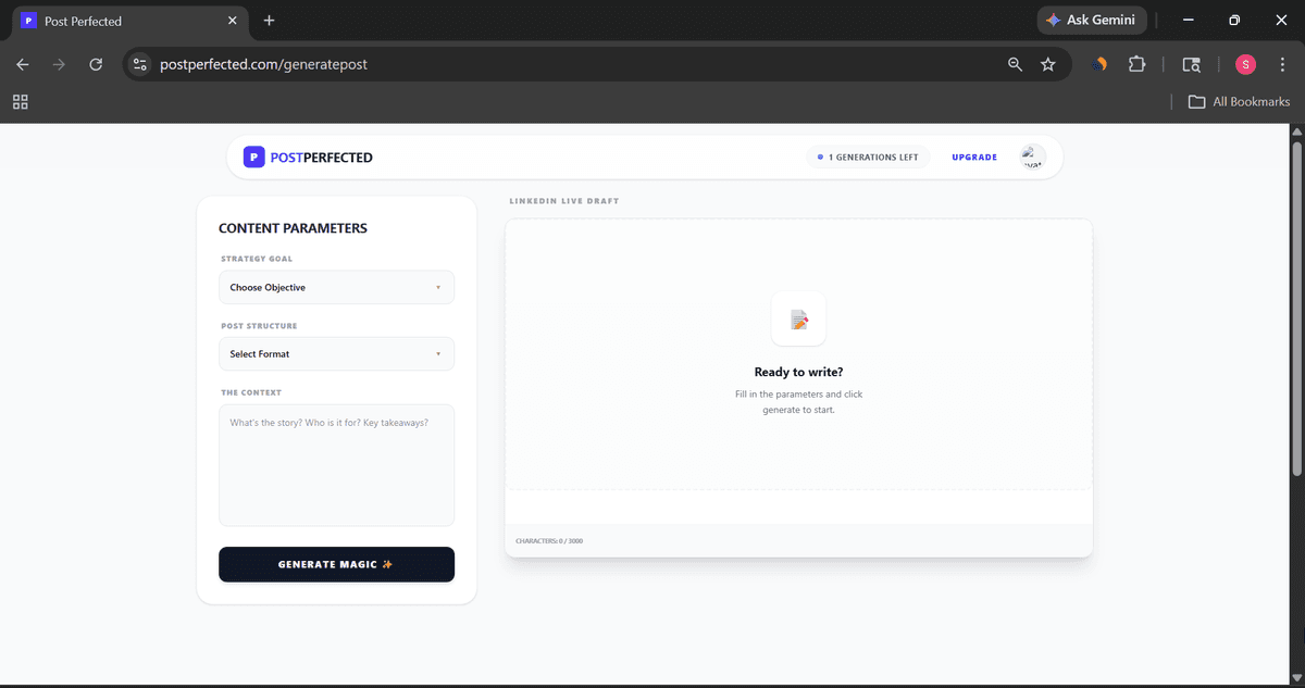 LinkedIn Authority Simulator